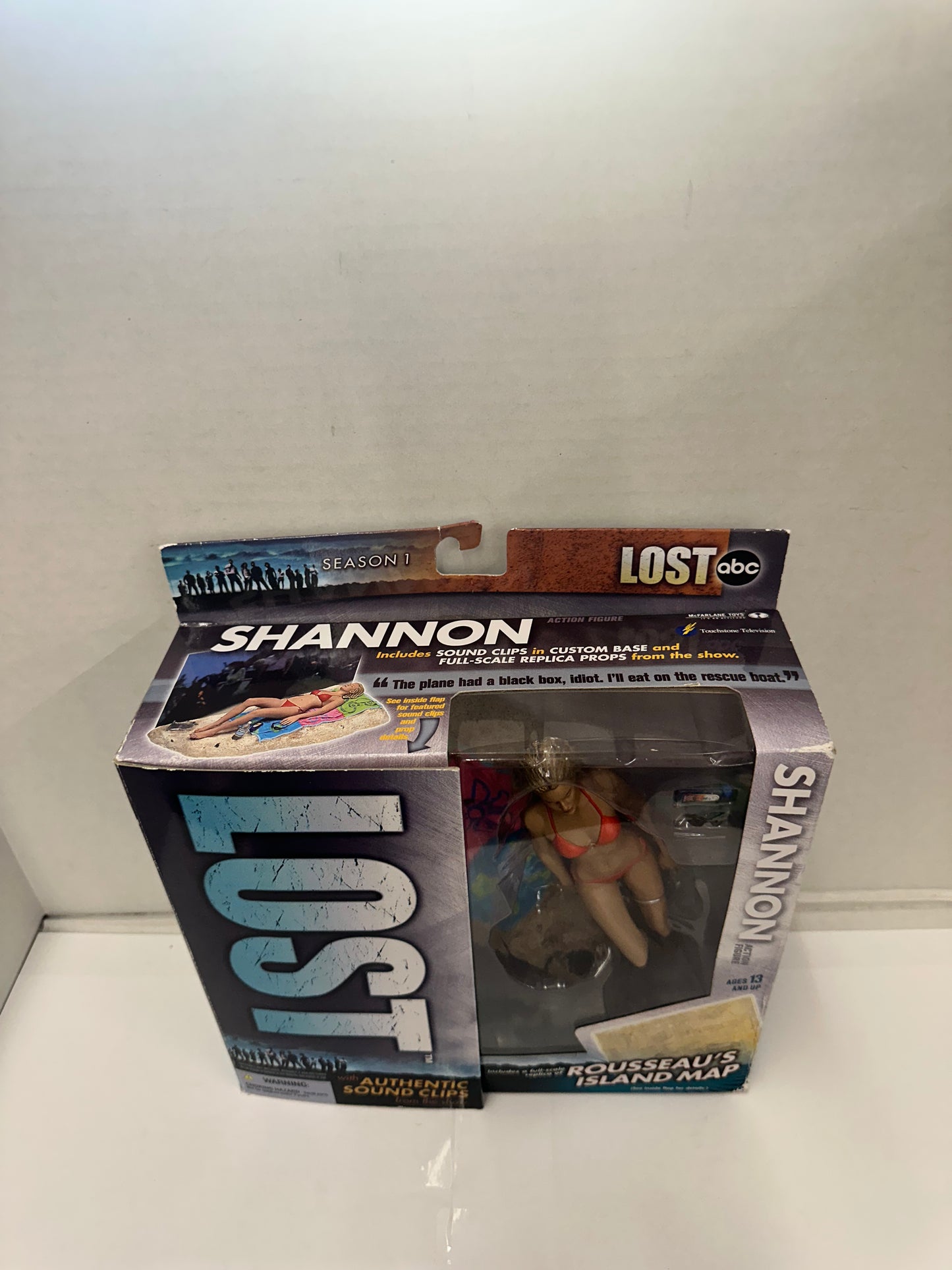 LOST ABC TV Season 1 Shannon Figure McFarlane Toys 2006 Sealed