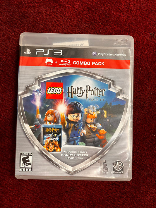 Lego Harry Potter Years 1-4-Movie Combo Pack Play Station 3 PS3 - Complete CIB