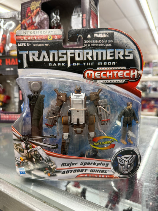 Autobot Whirl & Major Sparkplug Human Alliance - Transformers: Dark Of The Moon