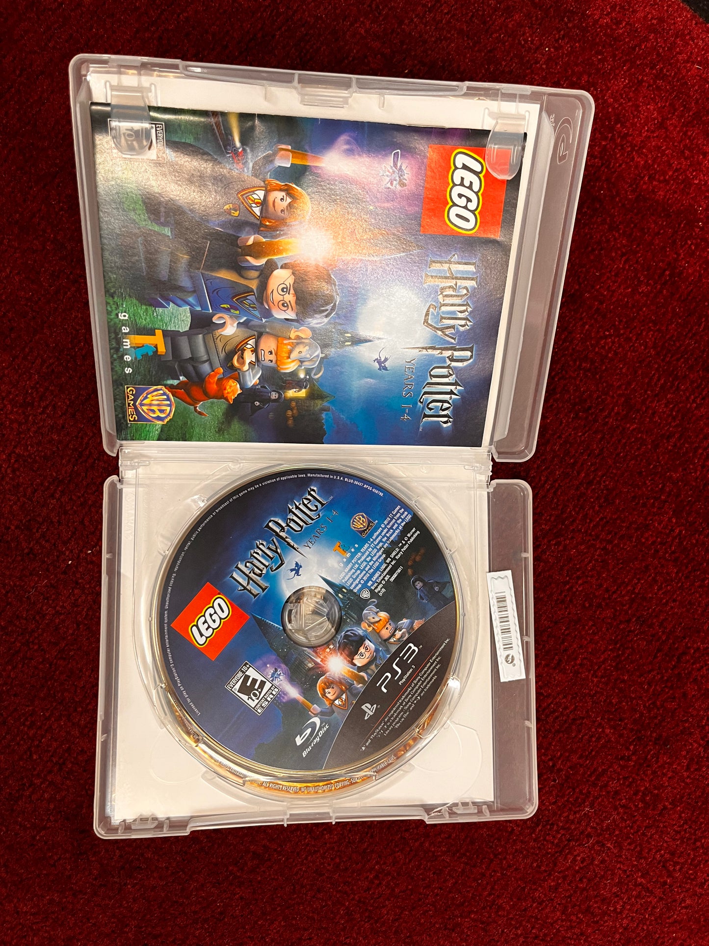 Lego Harry Potter Years 1-4-Movie Combo Pack Play Station 3 PS3 - Complete CIB