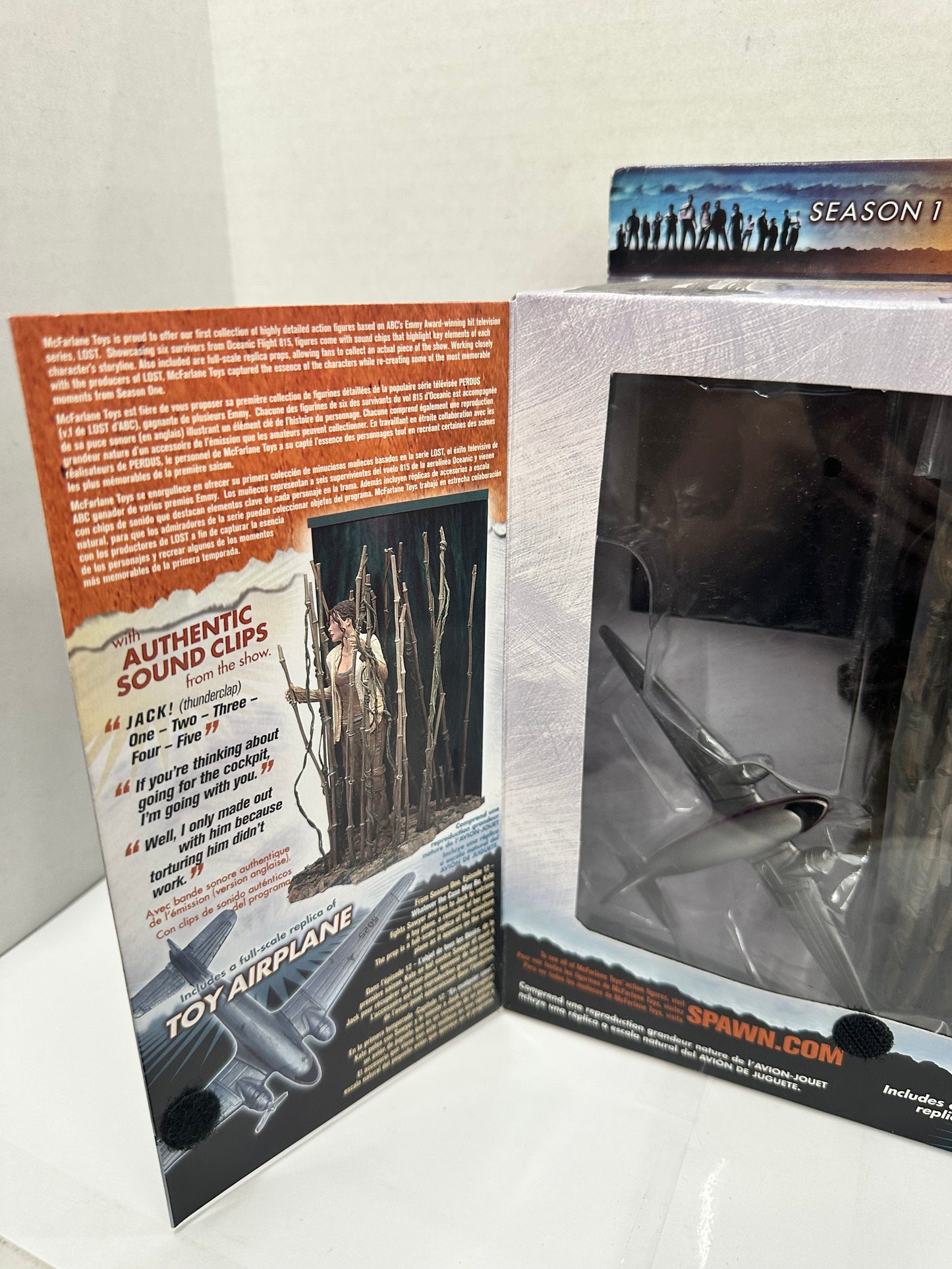 2006 McFarlane Toys Lost Season 1 Kate Action Figure with Authentic Sound Clip