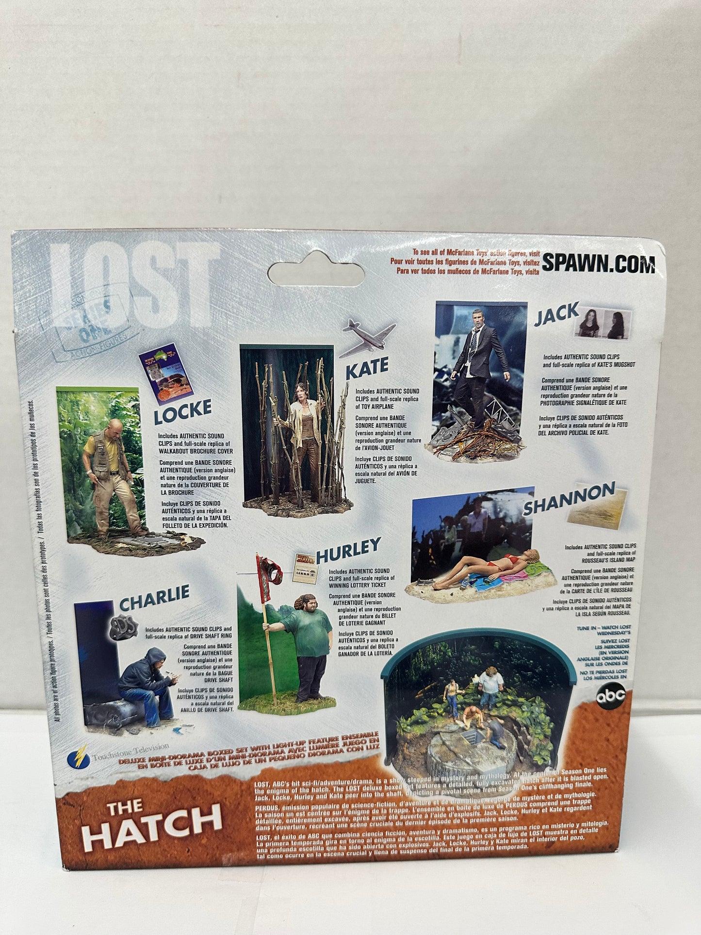 2006 McFarlane Toys Lost Season 1 Kate Action Figure with Authentic Sound Clip