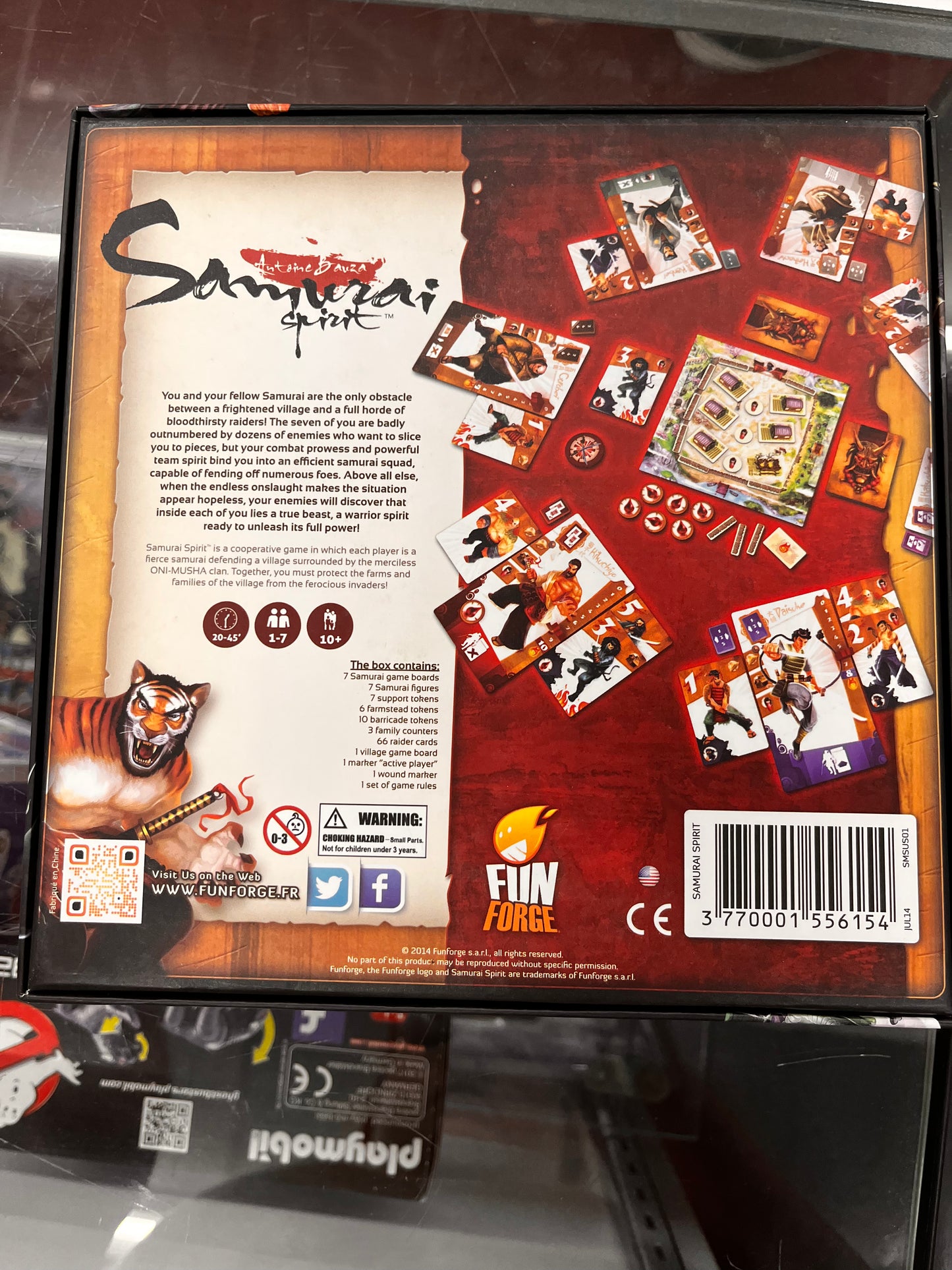 New, Samurai Spirit, Board Game, Antoine Bauza, Fun Forge Games