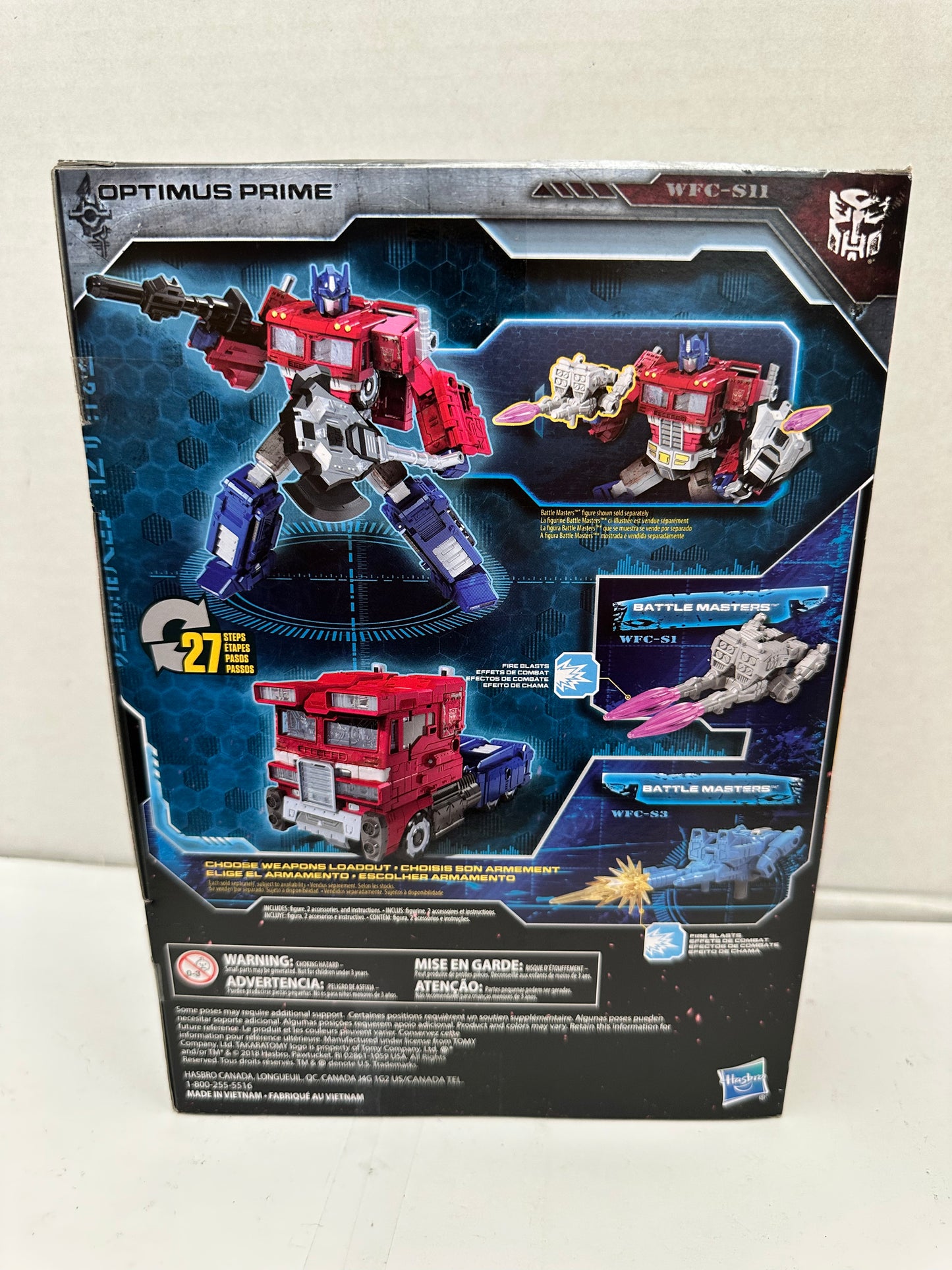 Transformers Generations War for Cybertron: Siege Voyager Class Optimus Prime