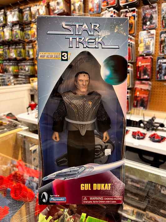 Playmates Toys Star Trek Gul Dukat Warp Factor 3 Series Action Figure BRAND NEW