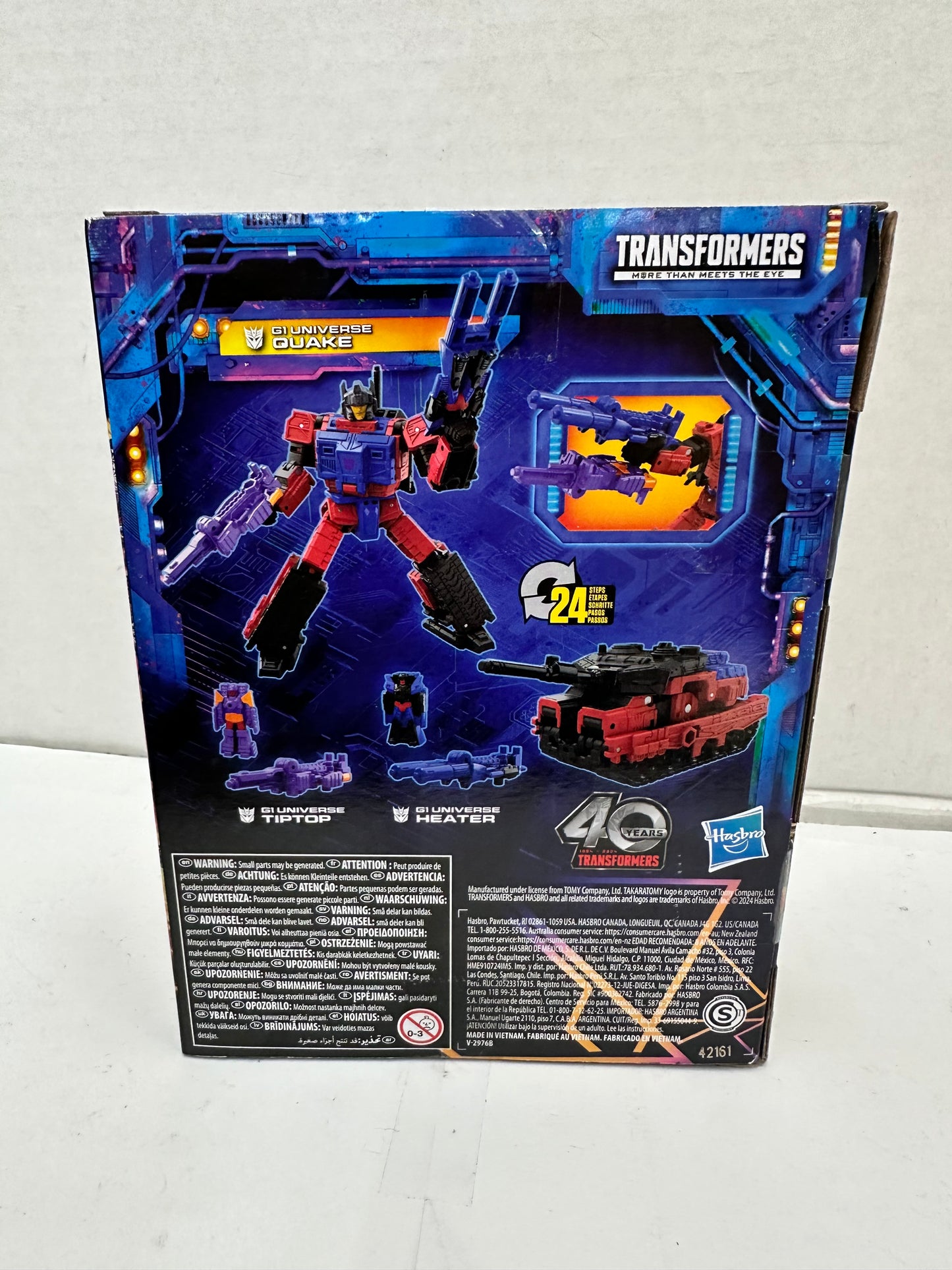 Transformers Quake Heater Tiptop Legacy United Deluxe Class 2024