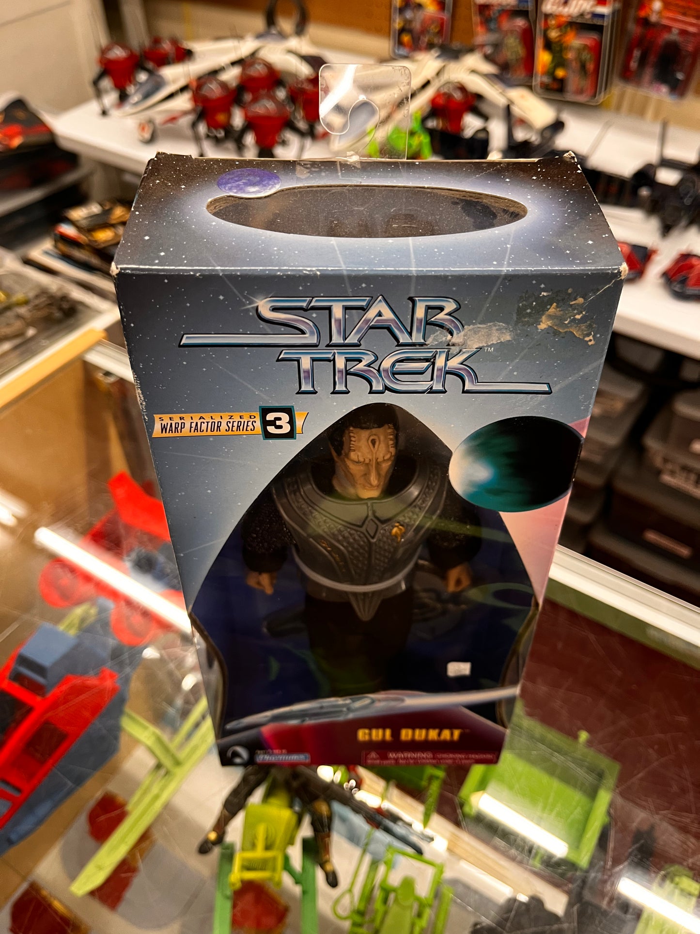 Playmates Toys Star Trek Gul Dukat Warp Factor 3 Series Action Figure BRAND NEW