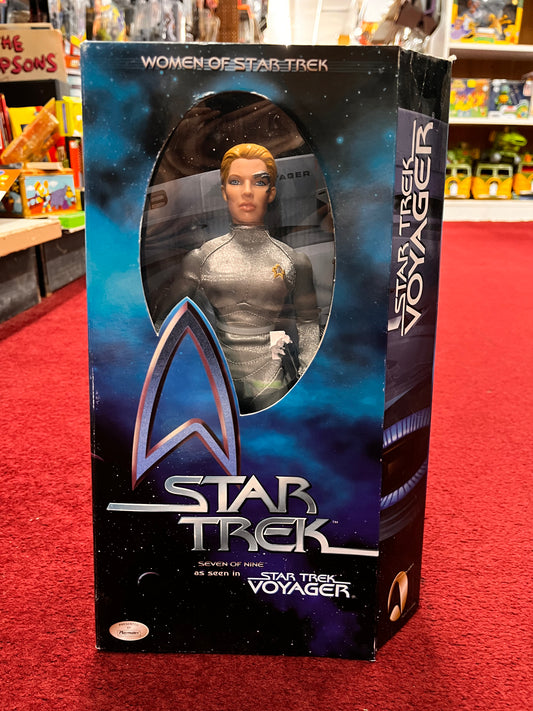 Rare SEVEN of NINE 12" FIGURE VOYAGER WOMEN STAR TREK PLAYMATES 7 of 9 Jeri Ryan