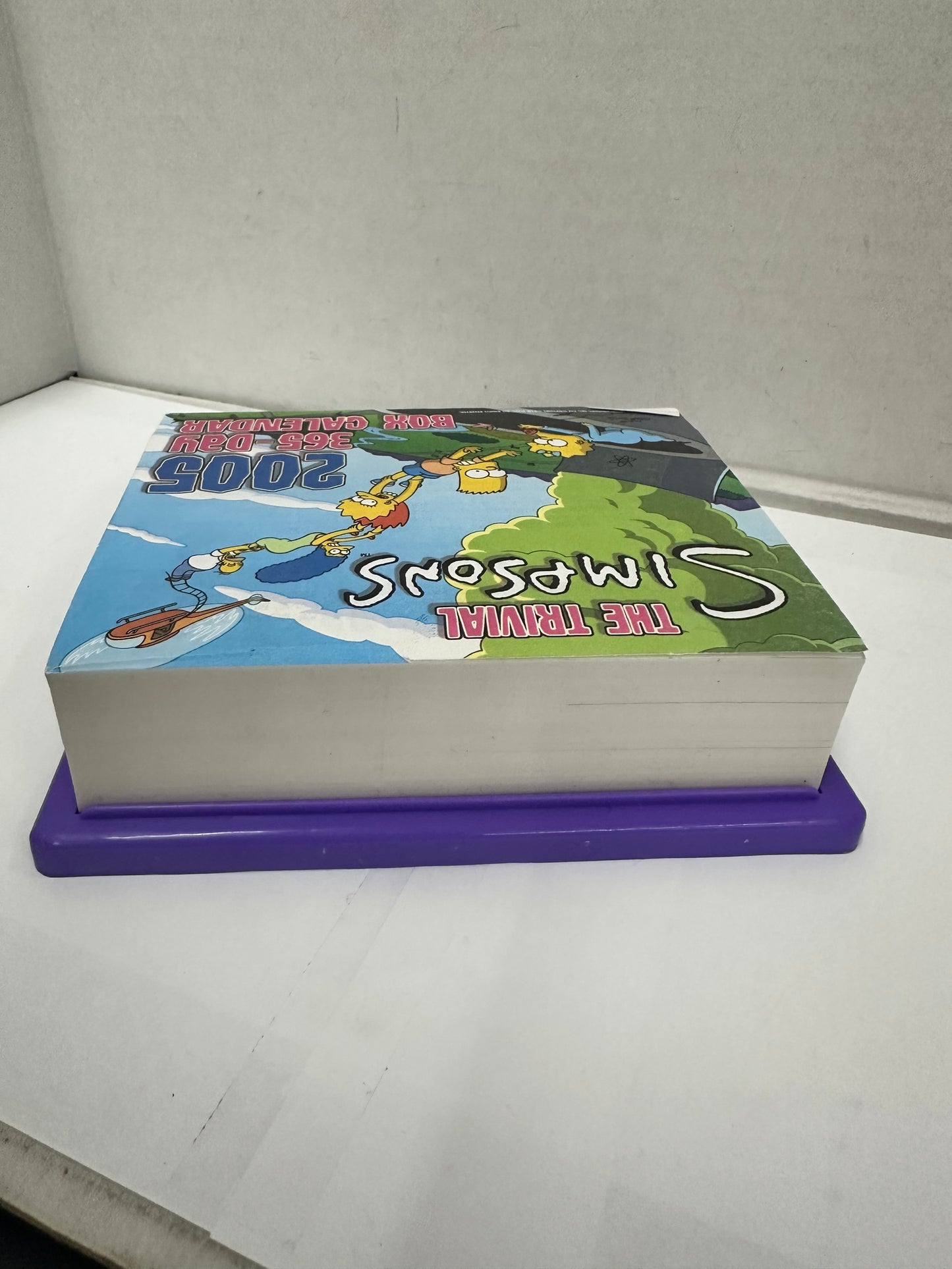 The Trivial Simpsons 2005 365-Day Box Calendar  