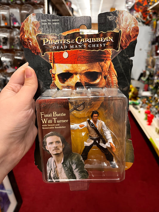 Pirates Of The Caribbean #18 'Final Battle Will Turner' 3.75" Action Figure 2006