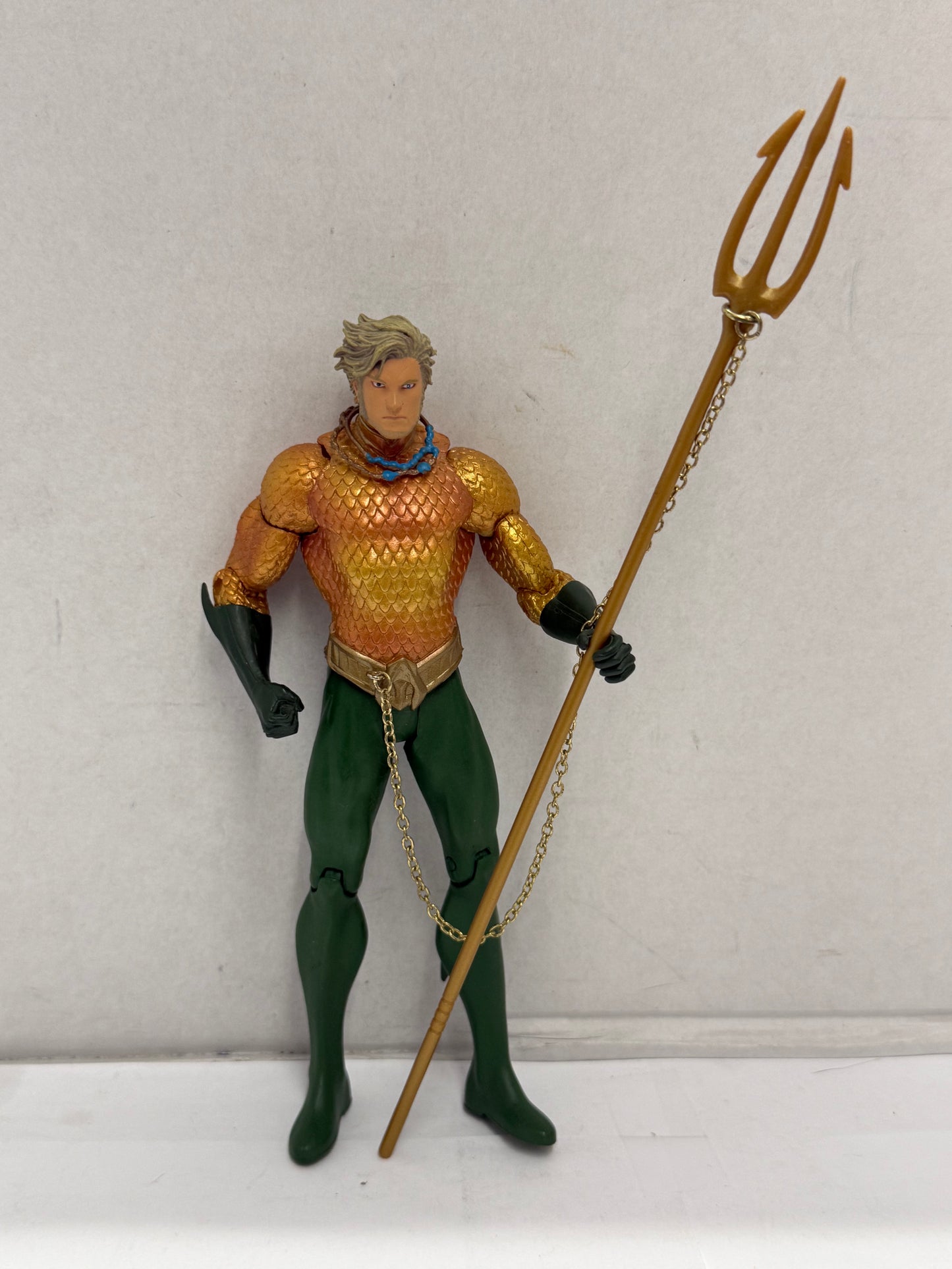DC Direct Justice League Aquaman 2012 New 52 Figure DC Collectibles Complete 7”
