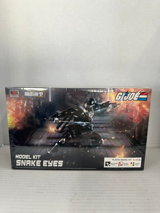 Flame Toys Furai Model G.I. Joe Snake Eyes Articulating Model Kit Sealed