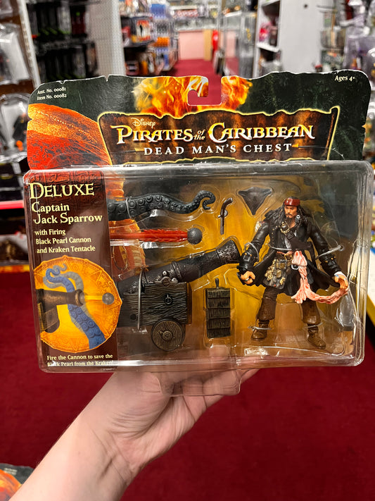 Pirates of the Caribbean Dead Man's Chest Deluxe Captain Jack Sparrow New A3