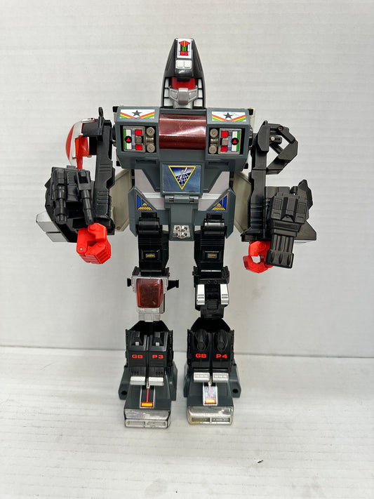 Grungy Power Warrior 100% Complete Gobots 1985 Tonka Vintage Figure #1