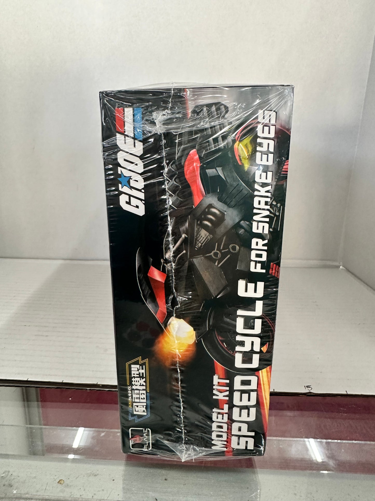 Flame Toy G.I. Joe Speed Cycle for Snake Eyes Assembled Action Model Kit