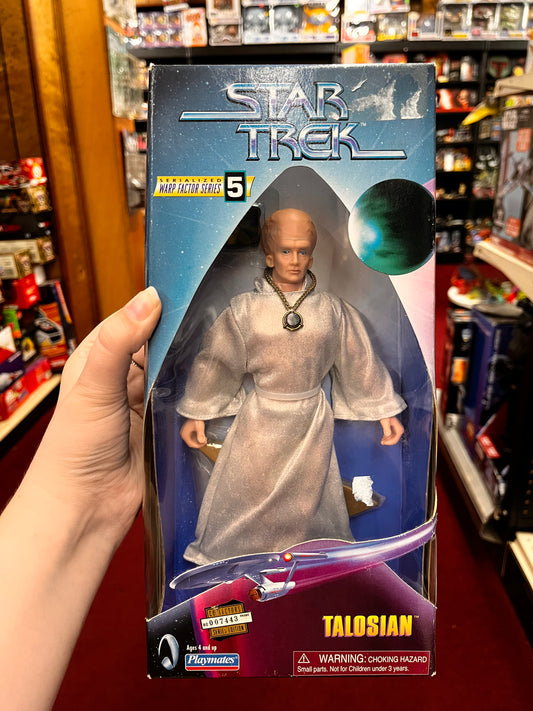 New Star Trek TALOSIAN NIB 9" Figure Warp Factor Series 5 Playmates 1998