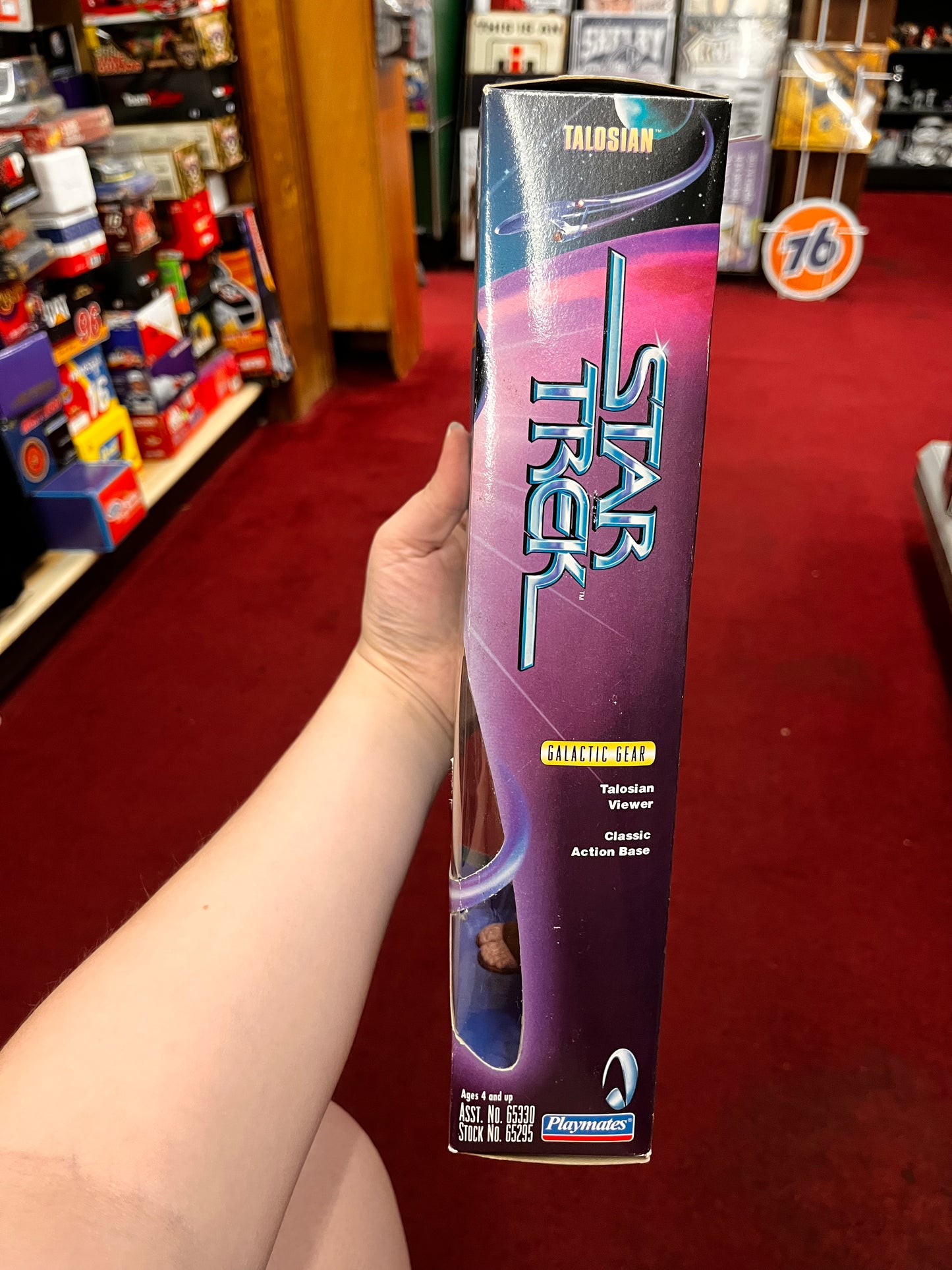 New Star Trek TALOSIAN NIB 9" Figure Warp Factor Series 5 Playmates 1998