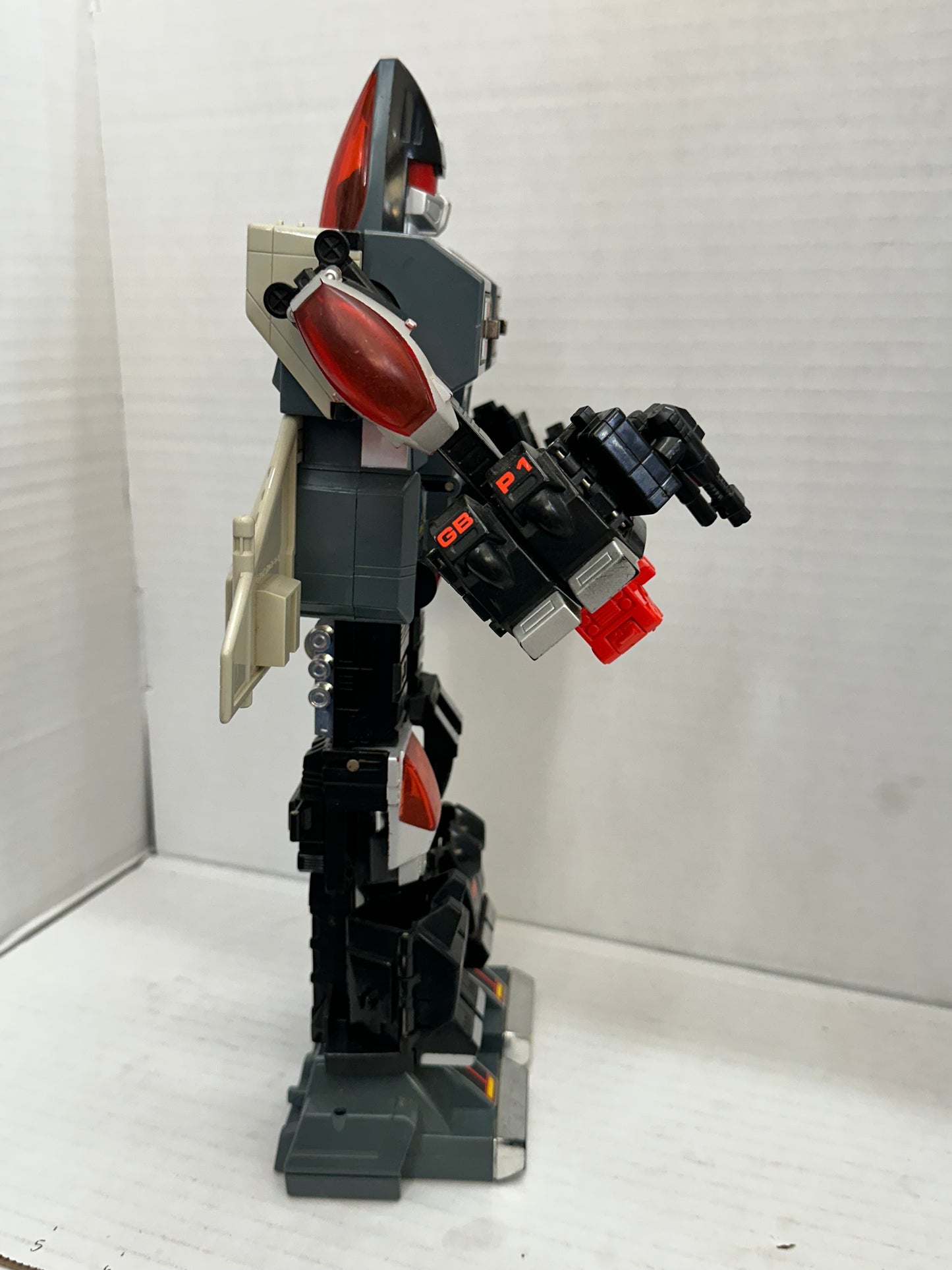Grungy Power Warrior 100% Complete Gobots 1985 Tonka Vintage Figure #1