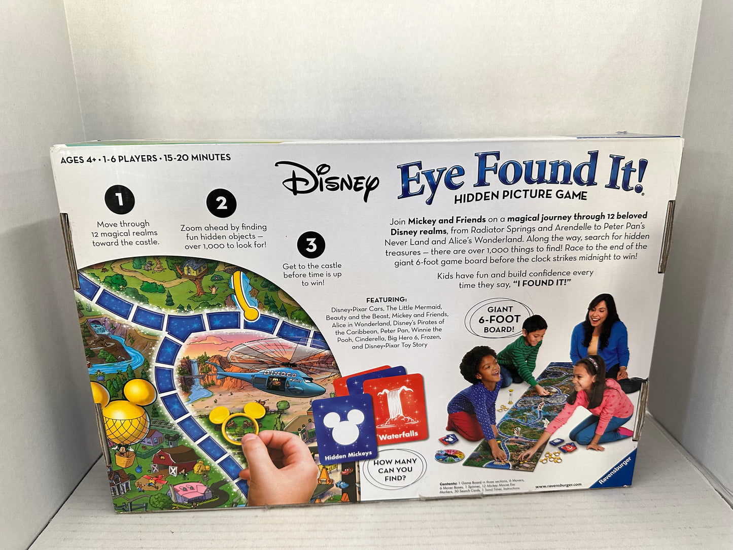 Eye Found It Hidden Picture Family Game Disney