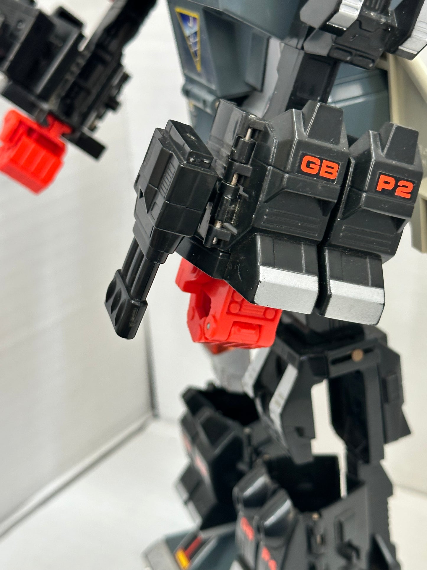 Grungy Power Warrior 100% Complete Gobots 1985 Tonka Vintage Figure #1