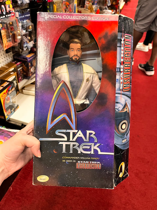 Playmates Star Trek Insurrection Action Figure Commander William Riker 1998