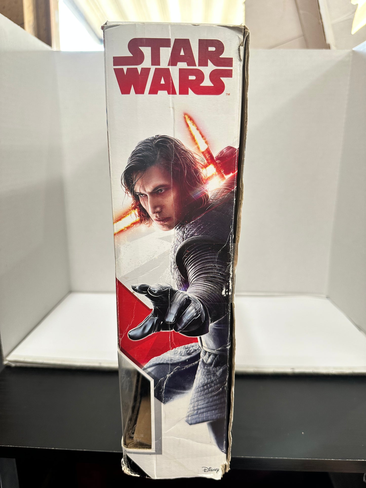Star Wars Last Jedi Kylo Ren’s TIE Silencer & Kylo Ren Open Box & Box Damage