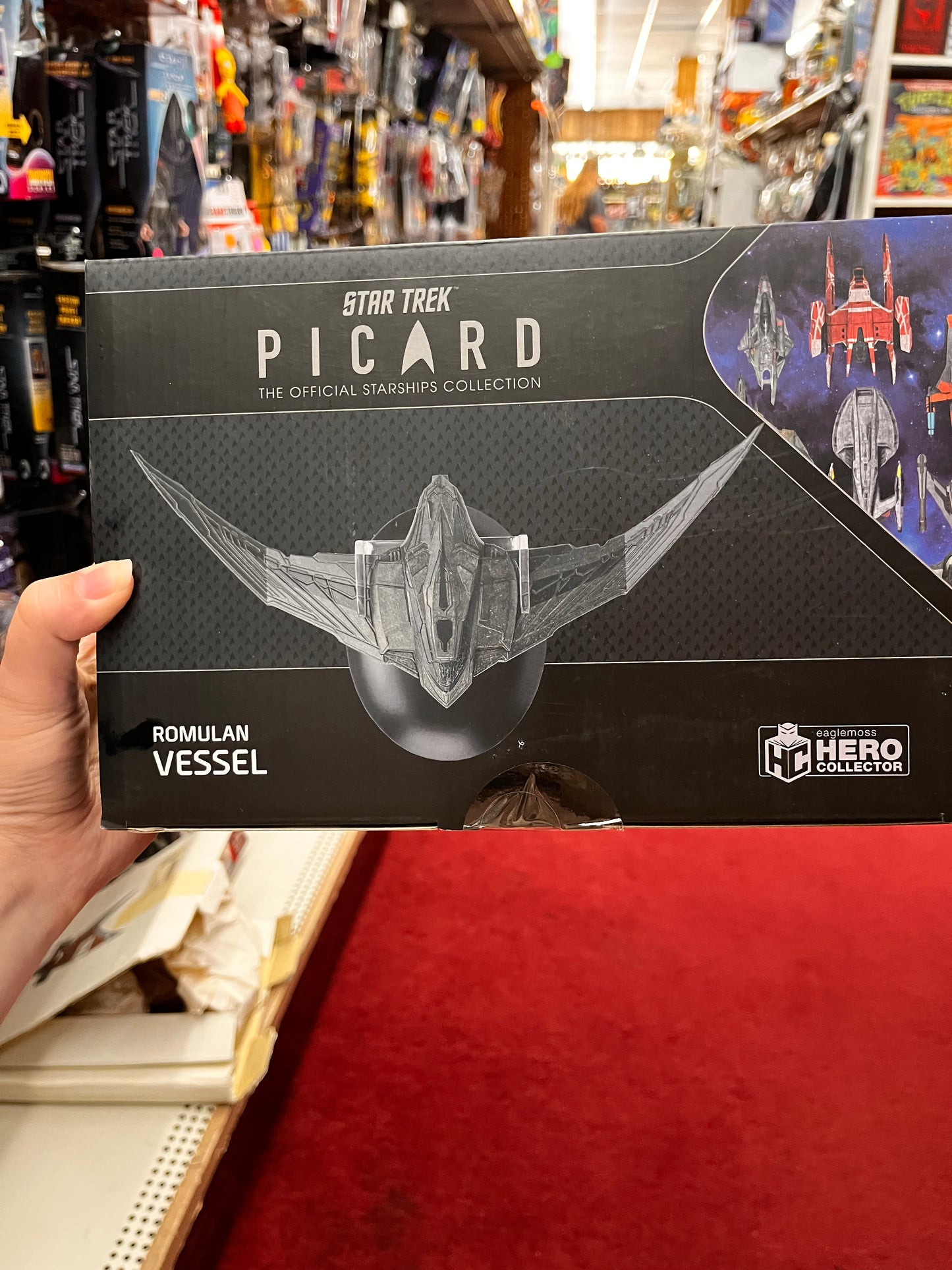 Eaglemoss Hero Collector Romulan Vessel Star Trek Universe New