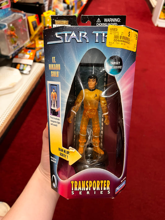 1998  HIKARU SULU STAR TREK TRANSPORTER SERIES PLAYMATES FIGURE