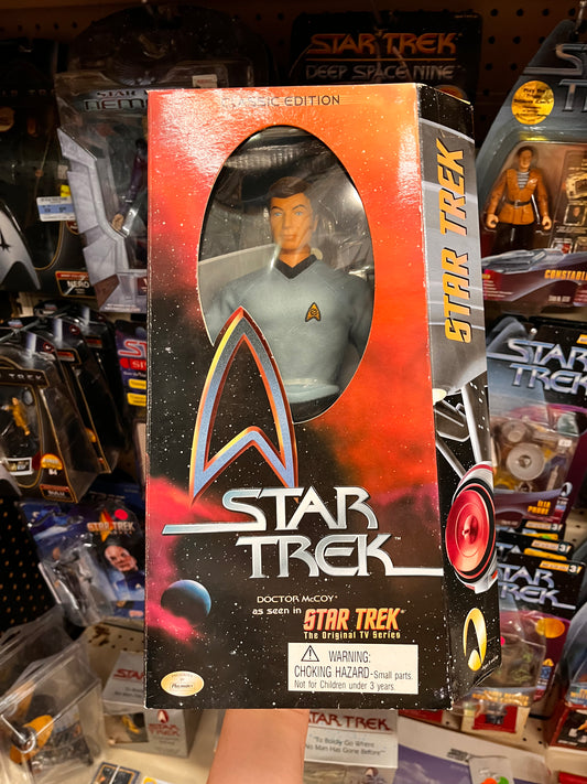 12" in Dr McCoy from Classic Star Trek The Original Series Playmates NIB 1999