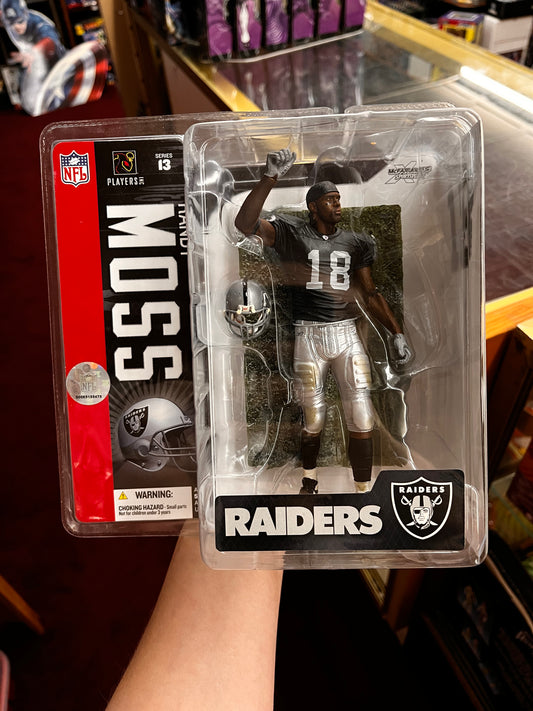 Randy Moss NFL McFarlane Oakland Raiders #18 Football Series 13 2006