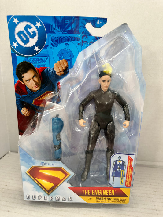 DC Studios SUPERMAN 2025 Action Figure  - THE ENGINEER w/ BAF Spin Masters