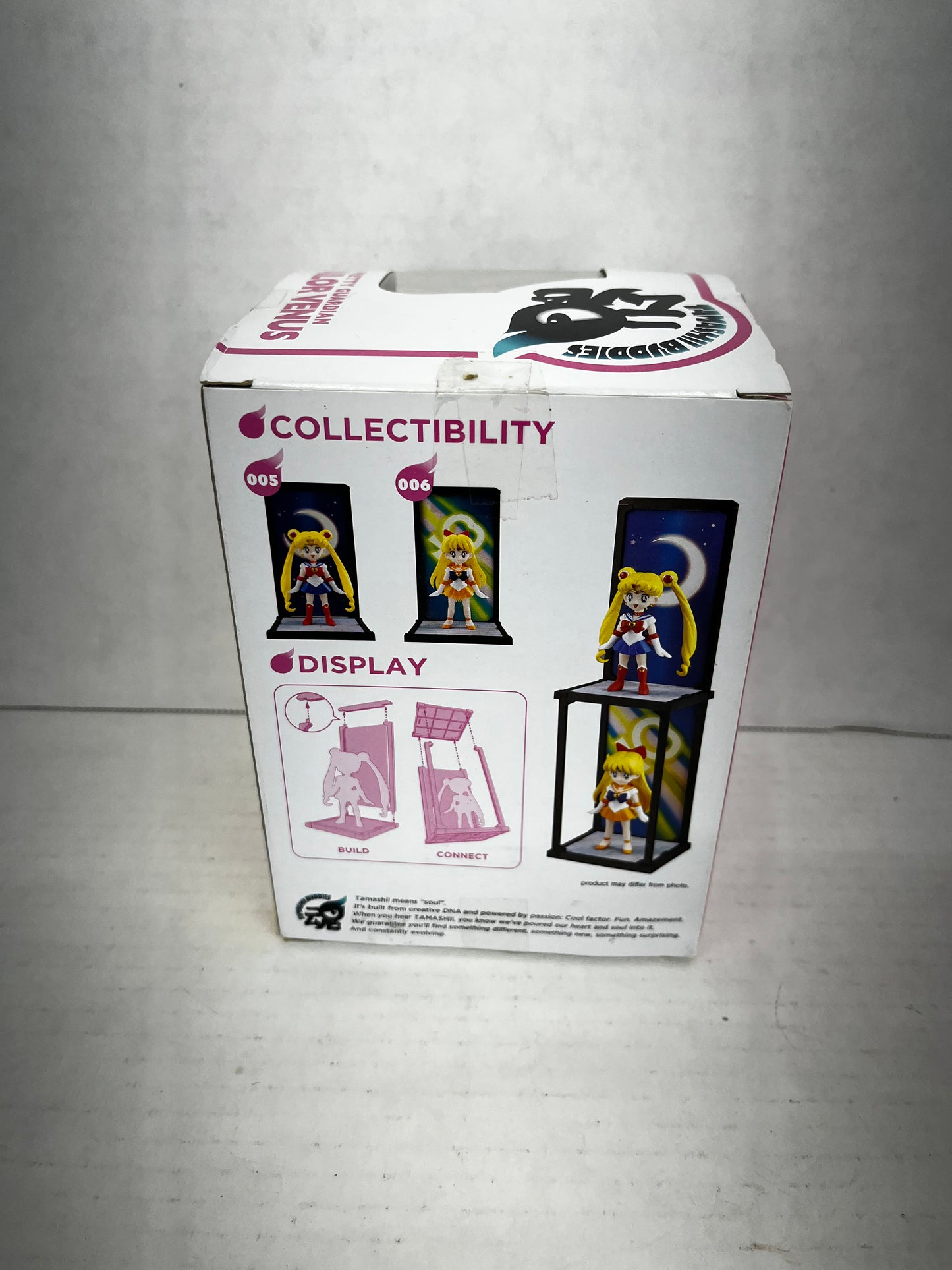 Sailor Venus #6 Action Figure Toy Sailor Moon Tamashii Buddies Bandai Japan Rare