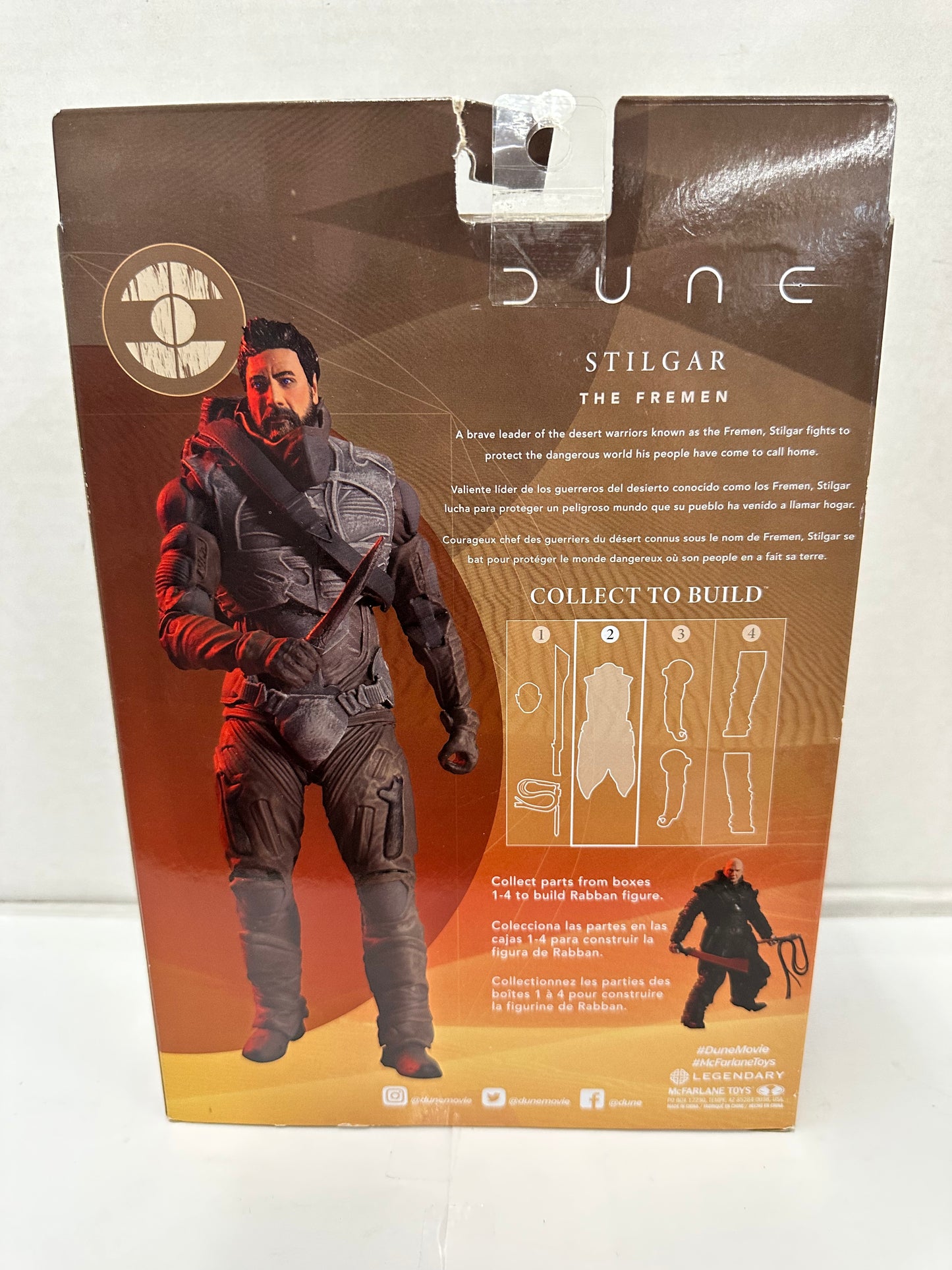 McFarlane Toys Dune Stilgar The Fremen 2020 Rabban BAF Wave 7" Figure