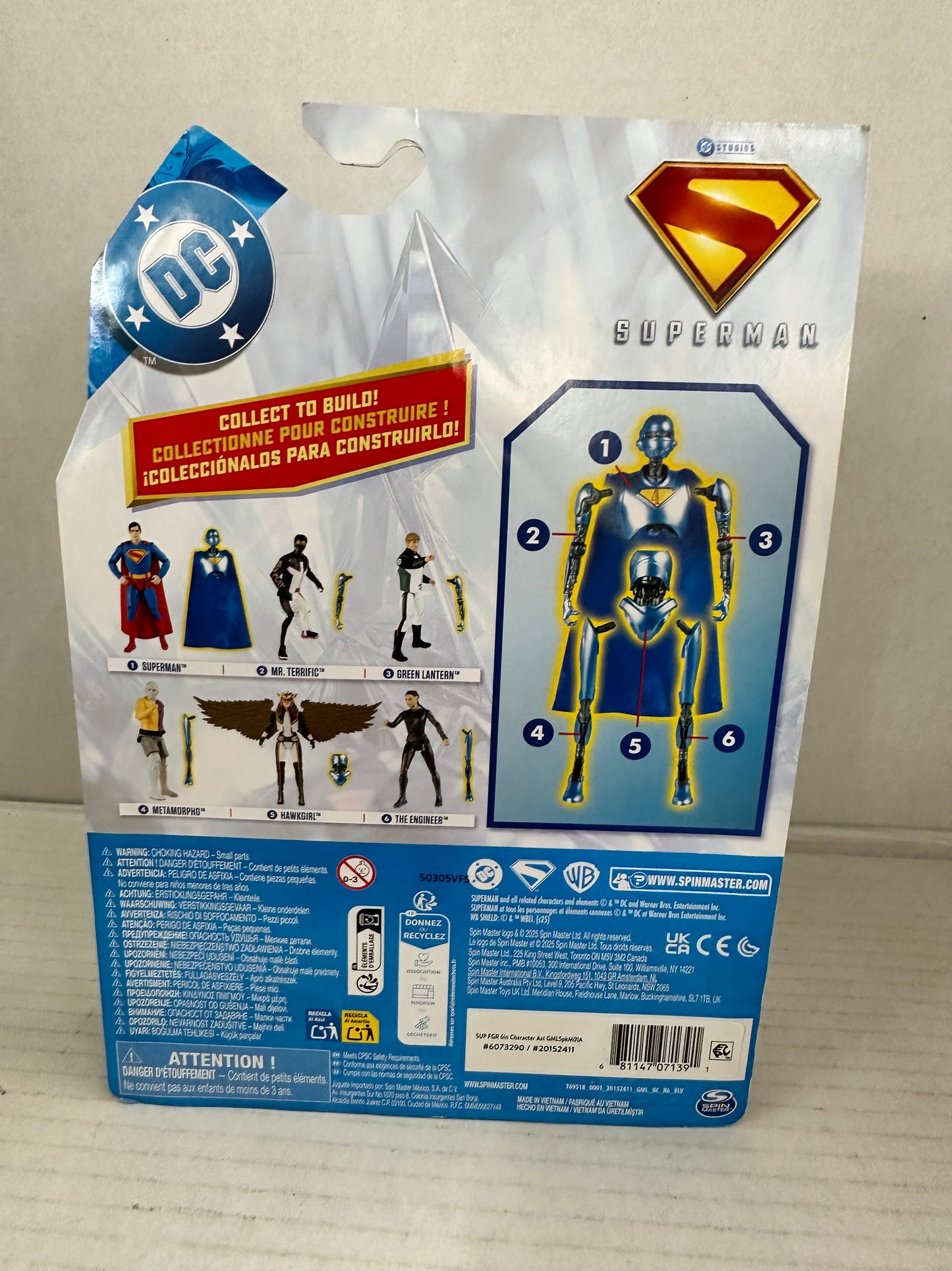 Spin Master 2025 DC Superman Movie Green Lantern 6" Action Figure BAF