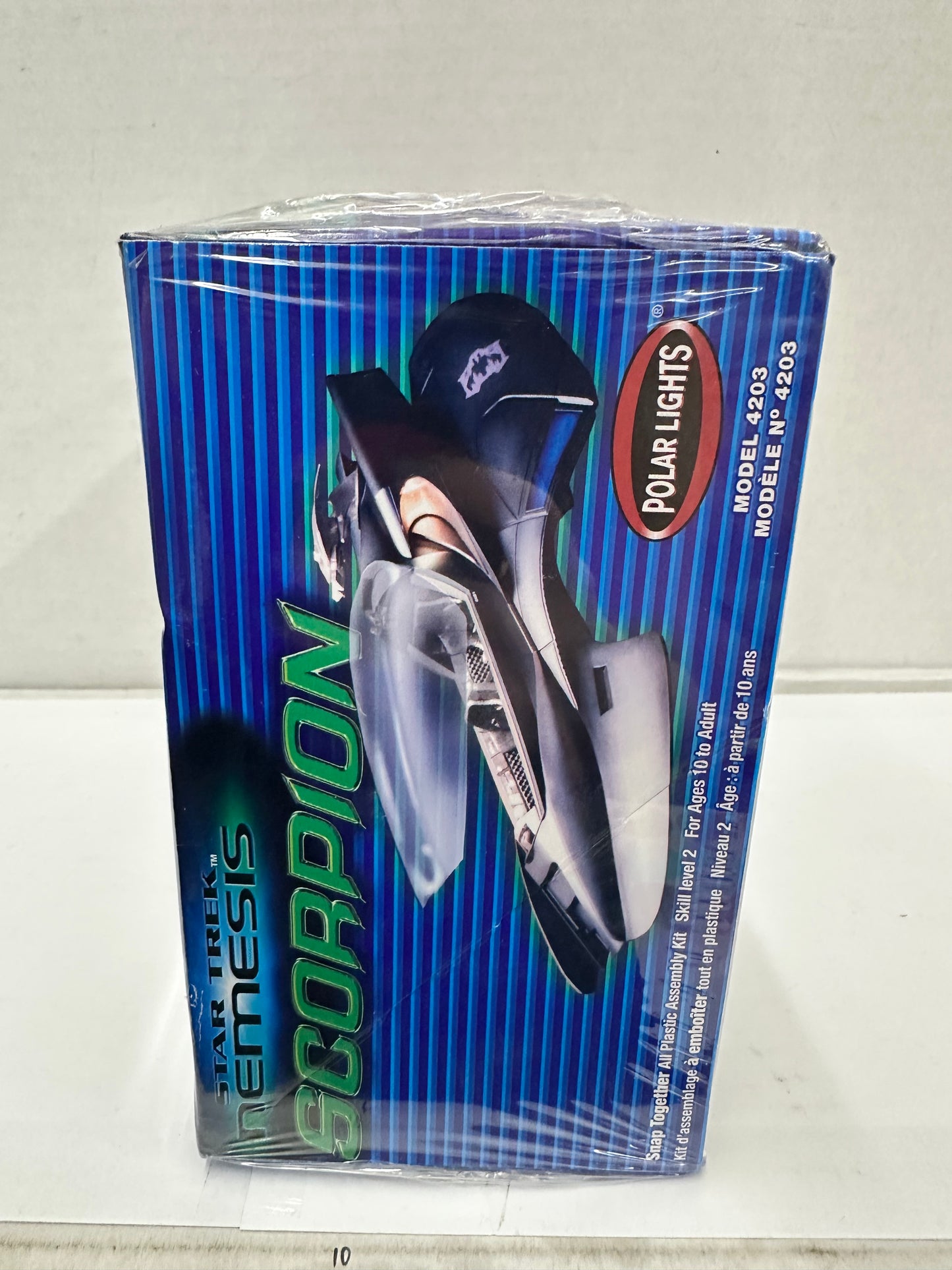 Star Trek Nemesis Scorpion Model Kit 2005 New Sealed #4203 Bonus Picard And Data
