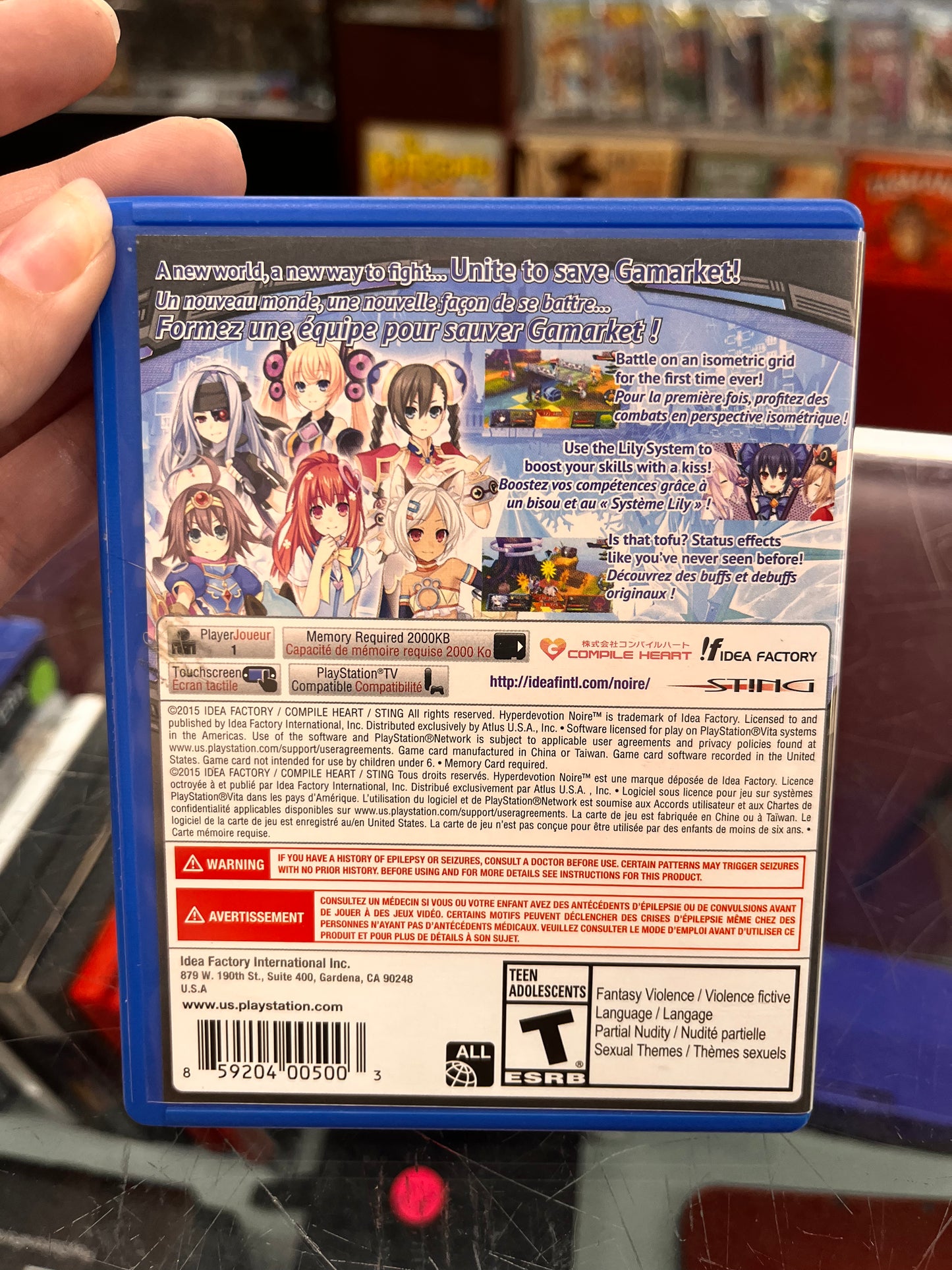 Hyperdevotion Noire: Goddess Black Heart - Sony PlayStation Vita