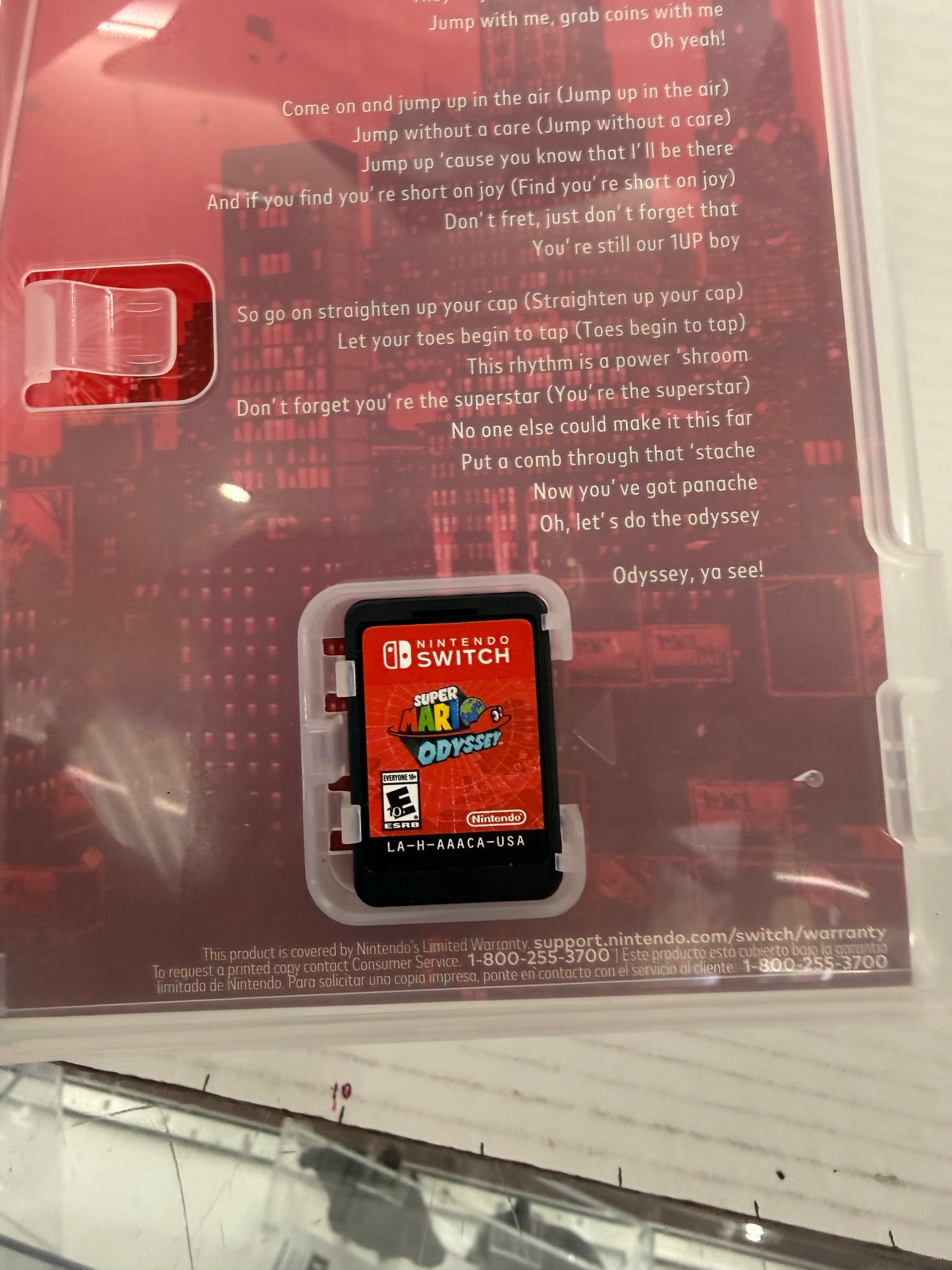 Super Mario Odyssey Nintendo Switch Game