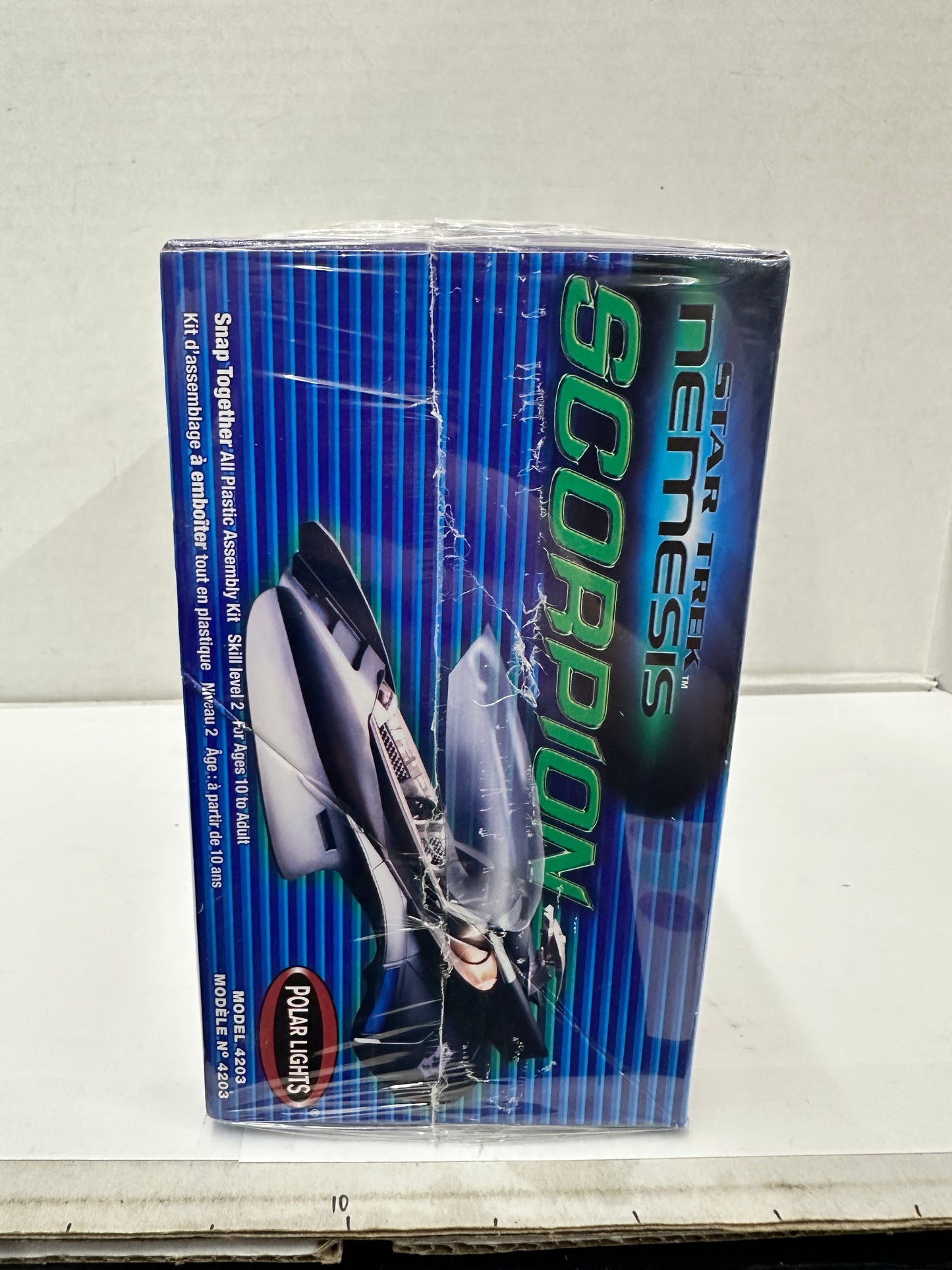 Star Trek Nemesis Scorpion Model Kit 2005 New Sealed #4203 Bonus Picard And Data