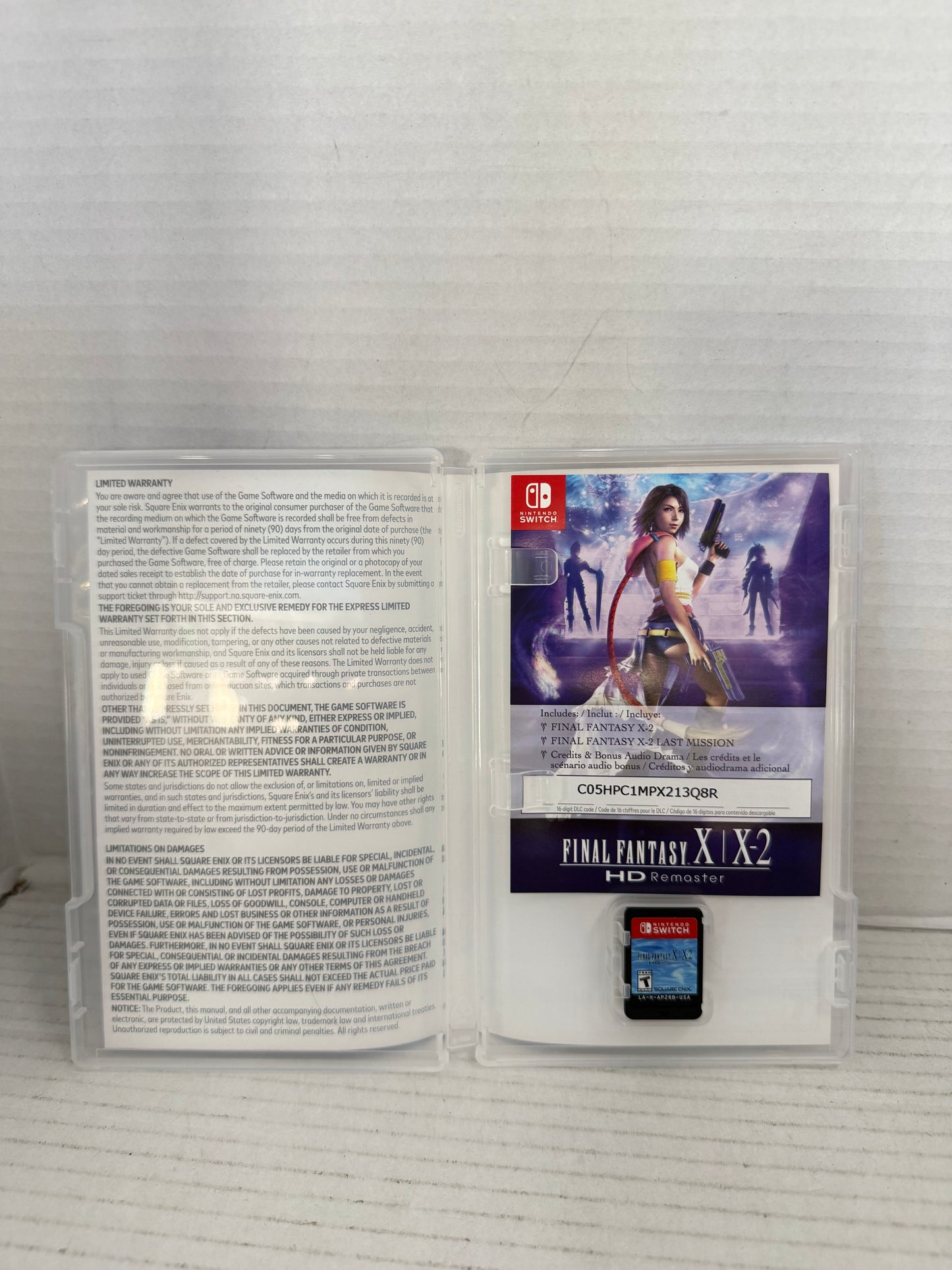 Final Fantasy X|X-2 HD Remaster - Nintendo Switch
