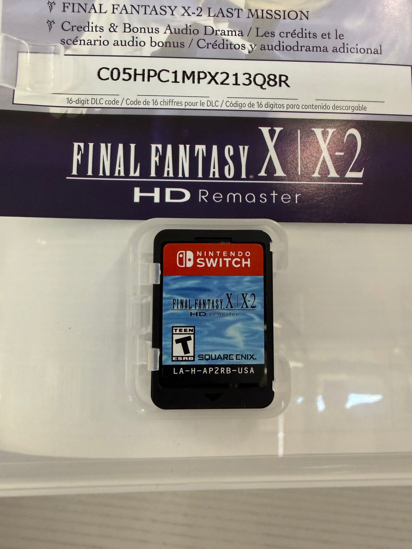 Final Fantasy X|X-2 HD Remaster - Nintendo Switch