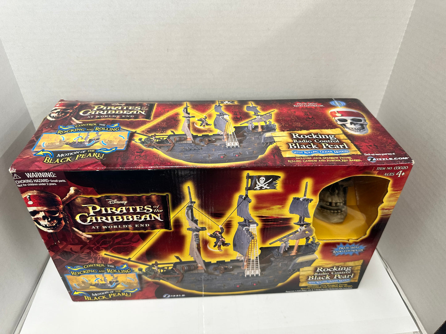 Zizzle Pirates of the Caribbean Toys Rocking Radio Control Black Pearl
