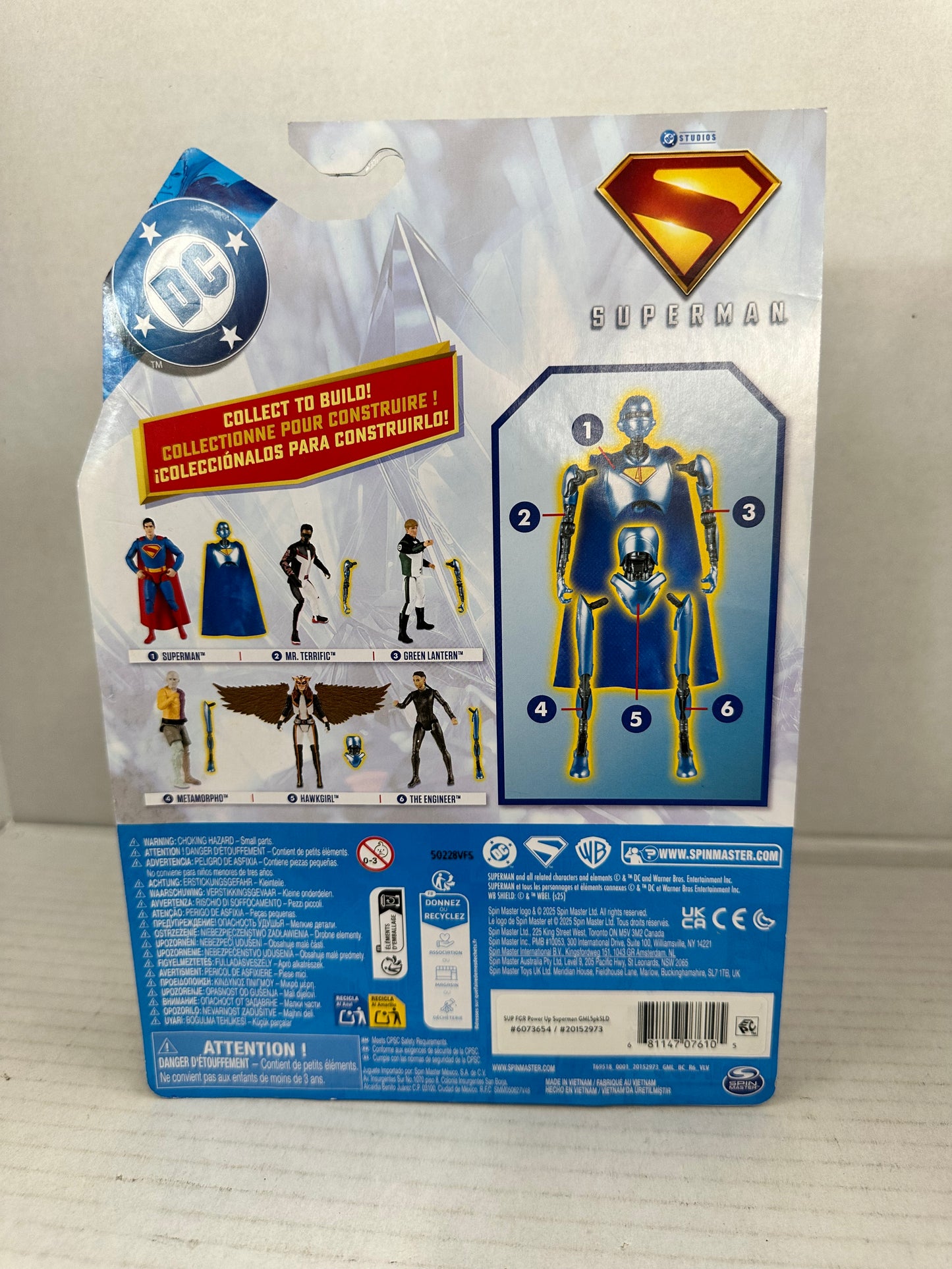 Action Figures - DC -Spin Master - The Superman Movie - Superman
