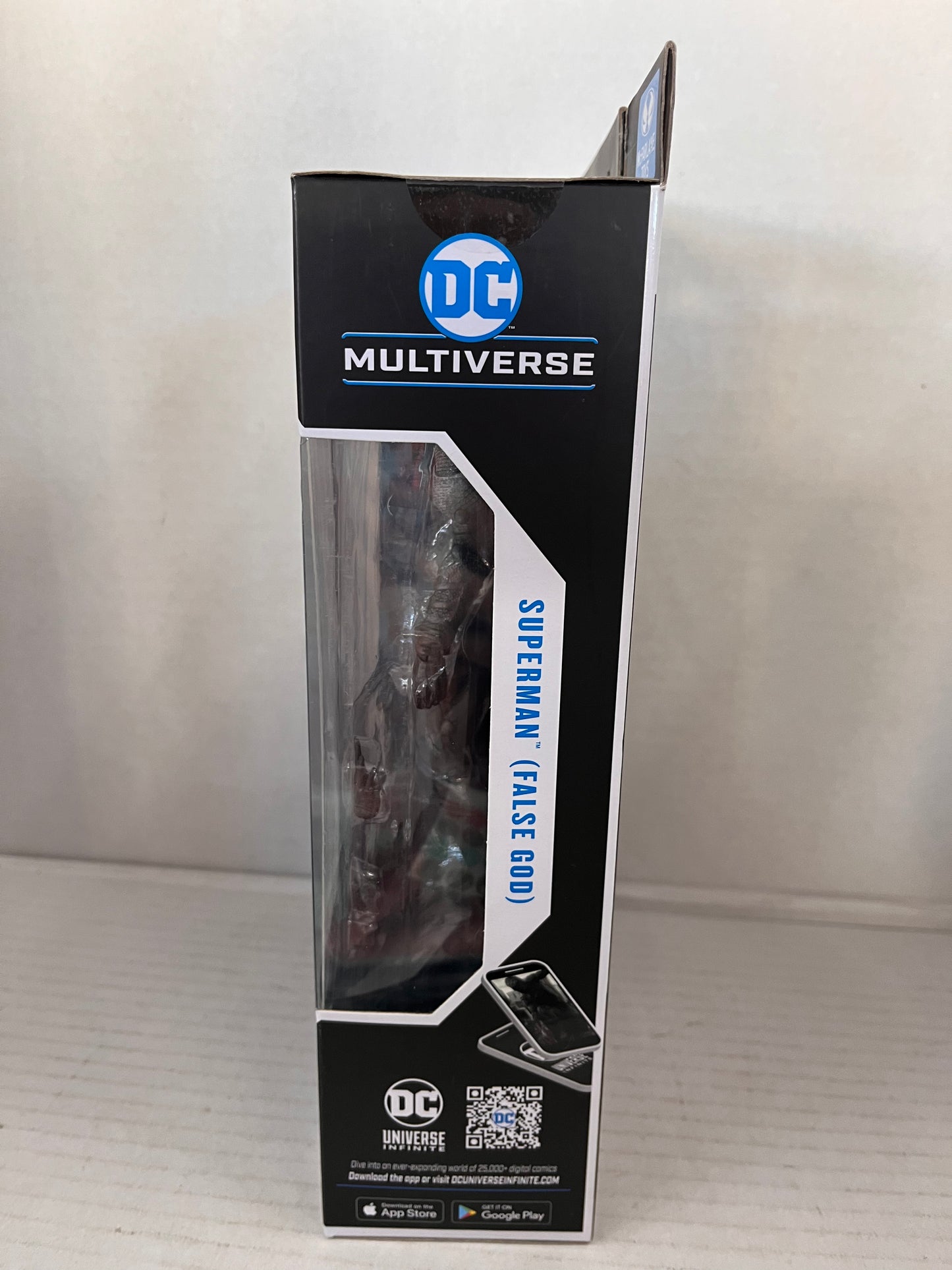 DC Multiverse Mcfarlane Batman Vs Superman False God Superman Platinum Edition