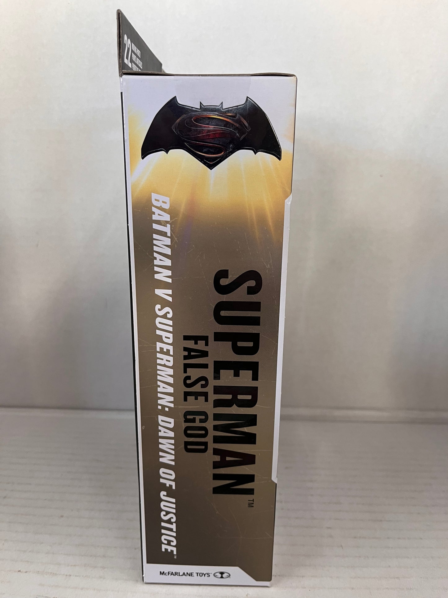 DC Multiverse Mcfarlane Batman Vs Superman False God Superman Platinum Edition
