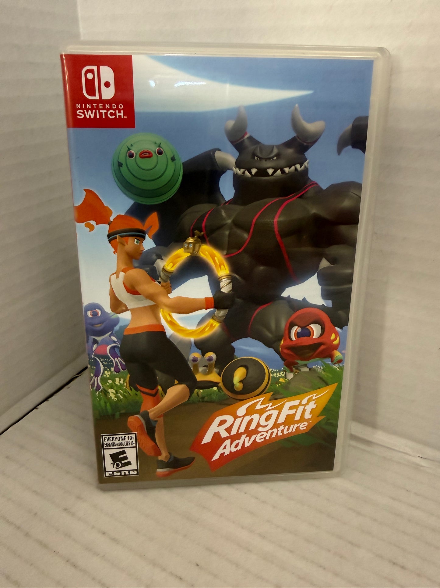 Ring Fit Adventure (Nintendo Switch, 2019) Game Case and Catridge Only