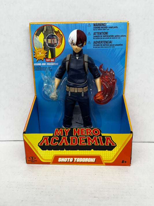 New My Hero Academia Shoto Todoroki with Light and Sound Action Figure 12" NIB