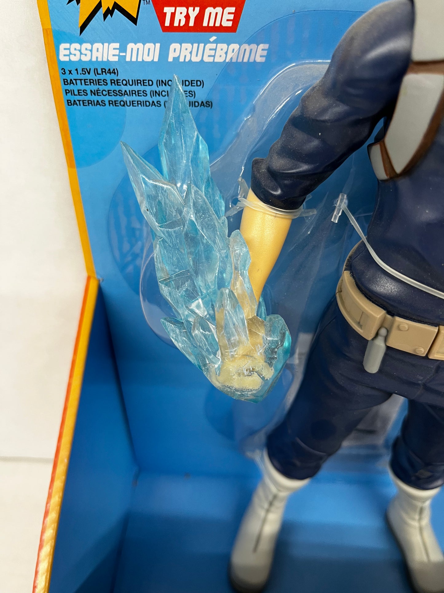 New My Hero Academia Shoto Todoroki with Light and Sound Action Figure 12" NIB