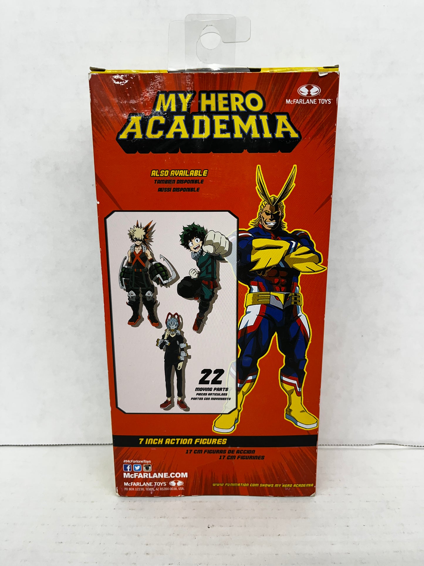McFarlane Toys My Hero Academia All Might Version Action Figure - Red