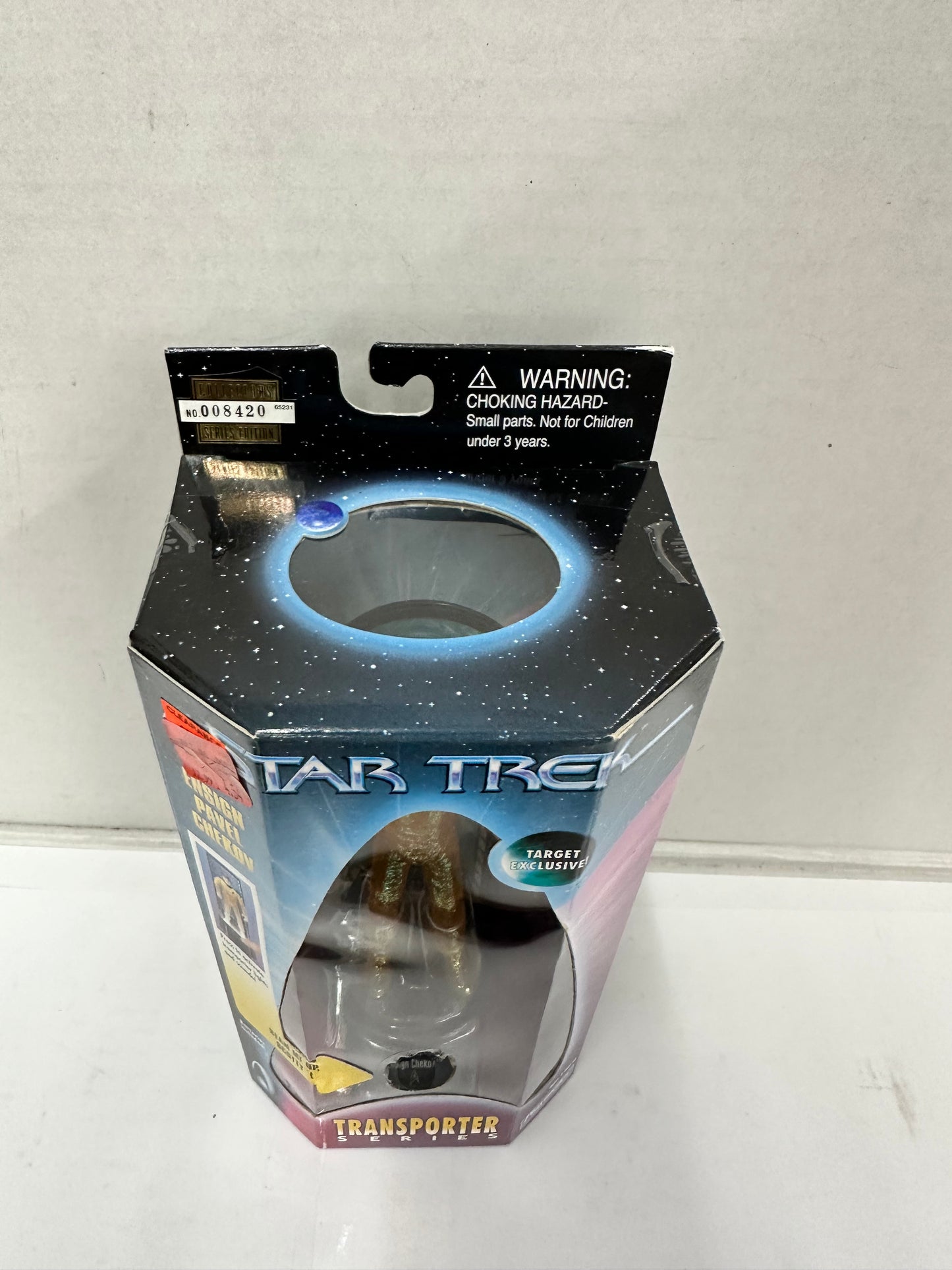 Star Trek Playmates Transporter Series, Ensign Pavel Chekov #65231 - NEW