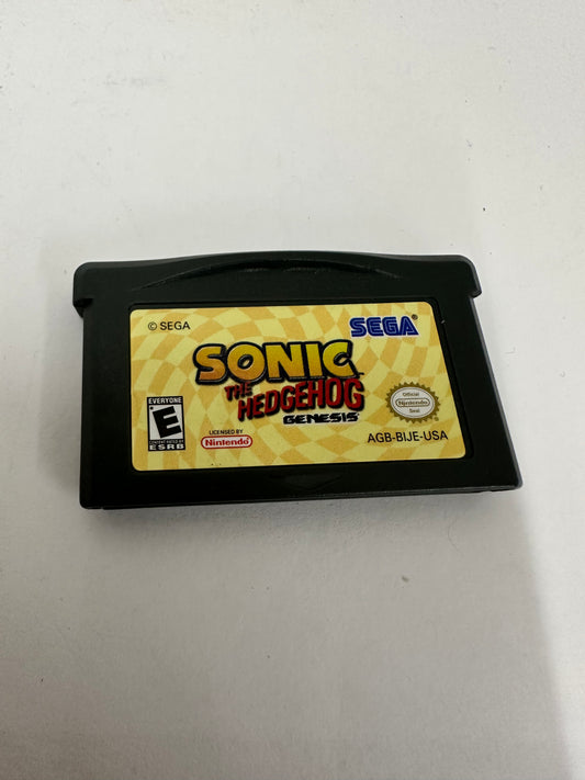 Sonic The Hedgehog Genesis (2006) Gameboy Advance Authentic Tested Working